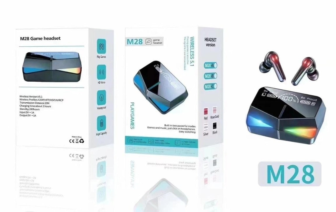 M28 Wireless Earbuds M28 Wireless Earbuds
